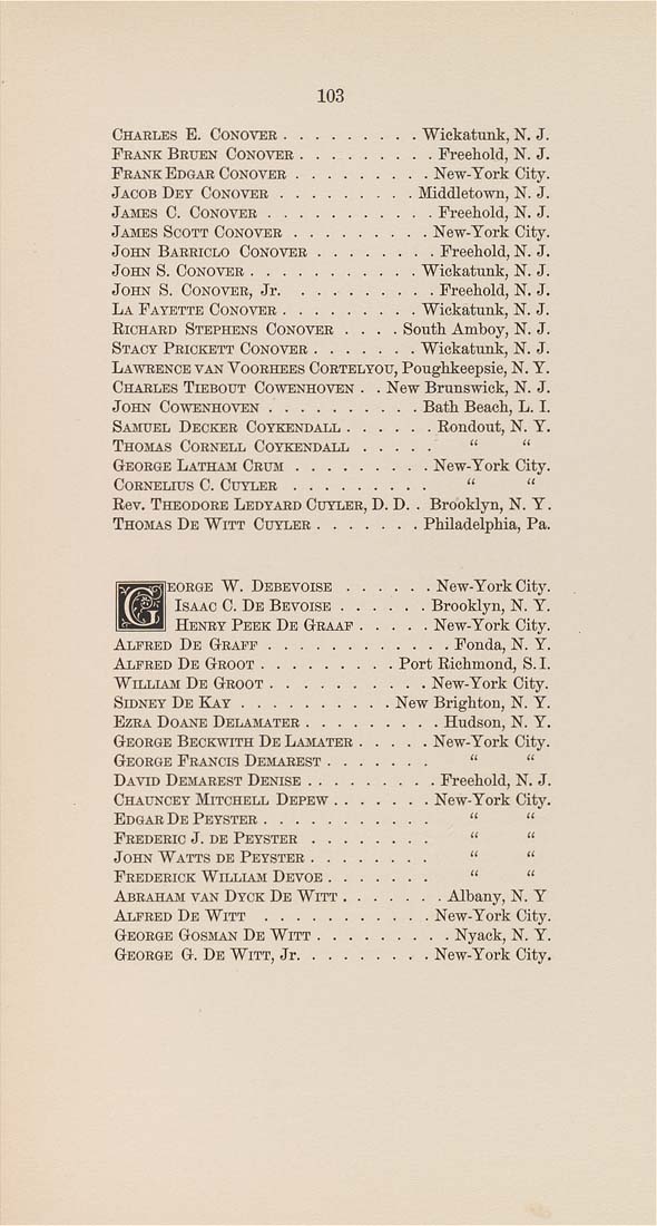 Columbia University Libraries Year book of the Holland Society of New