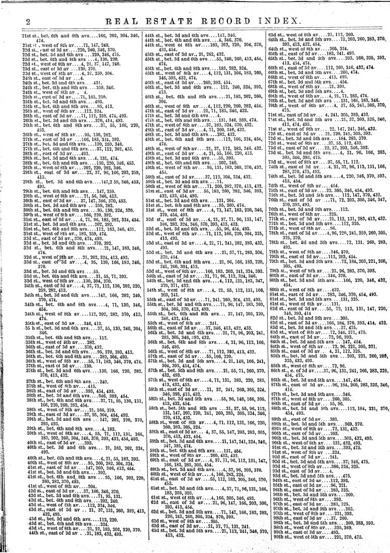 Columbia University Libraries Real Estate Record And Builders