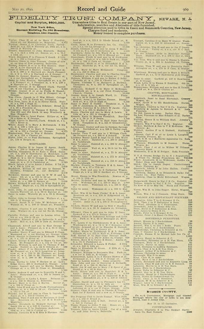 Columbia University Libraries Real Estate Record And Builders