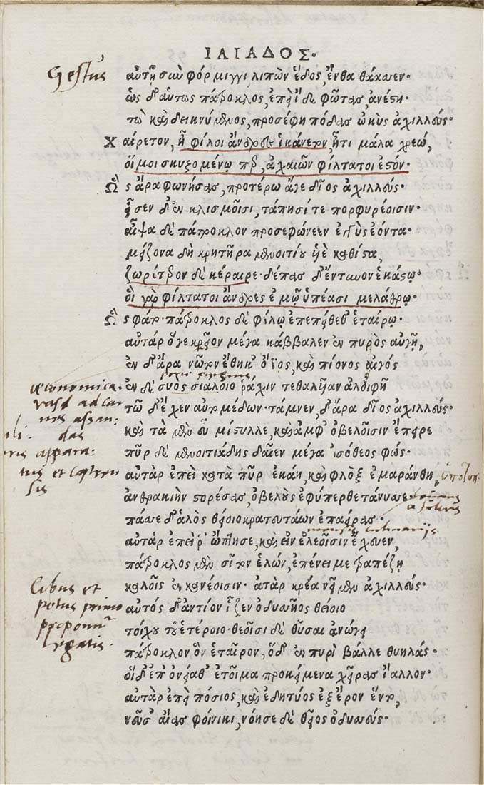 Columbia University Libraries Homerou Ilias Odysseia Batrachomyomachia Hymnoi 1b Iliad Copy 1