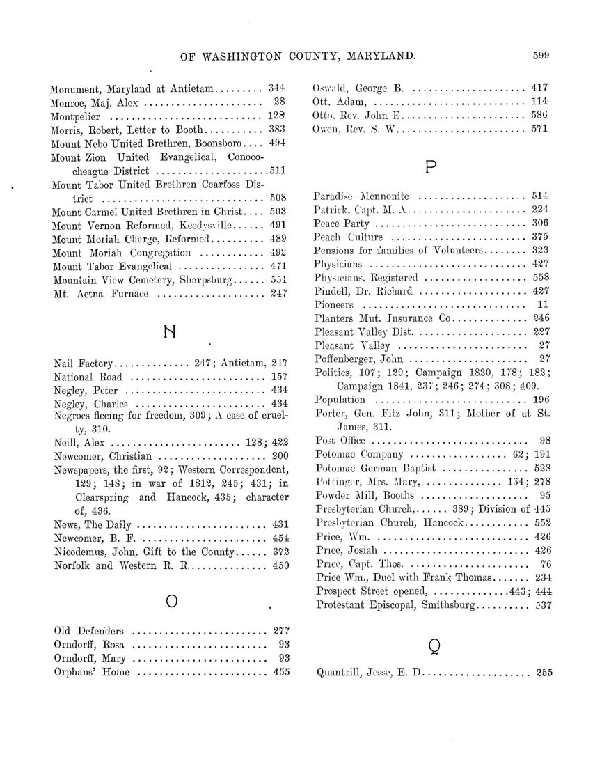 Columbia University Libraries A history of Washington County Maryland