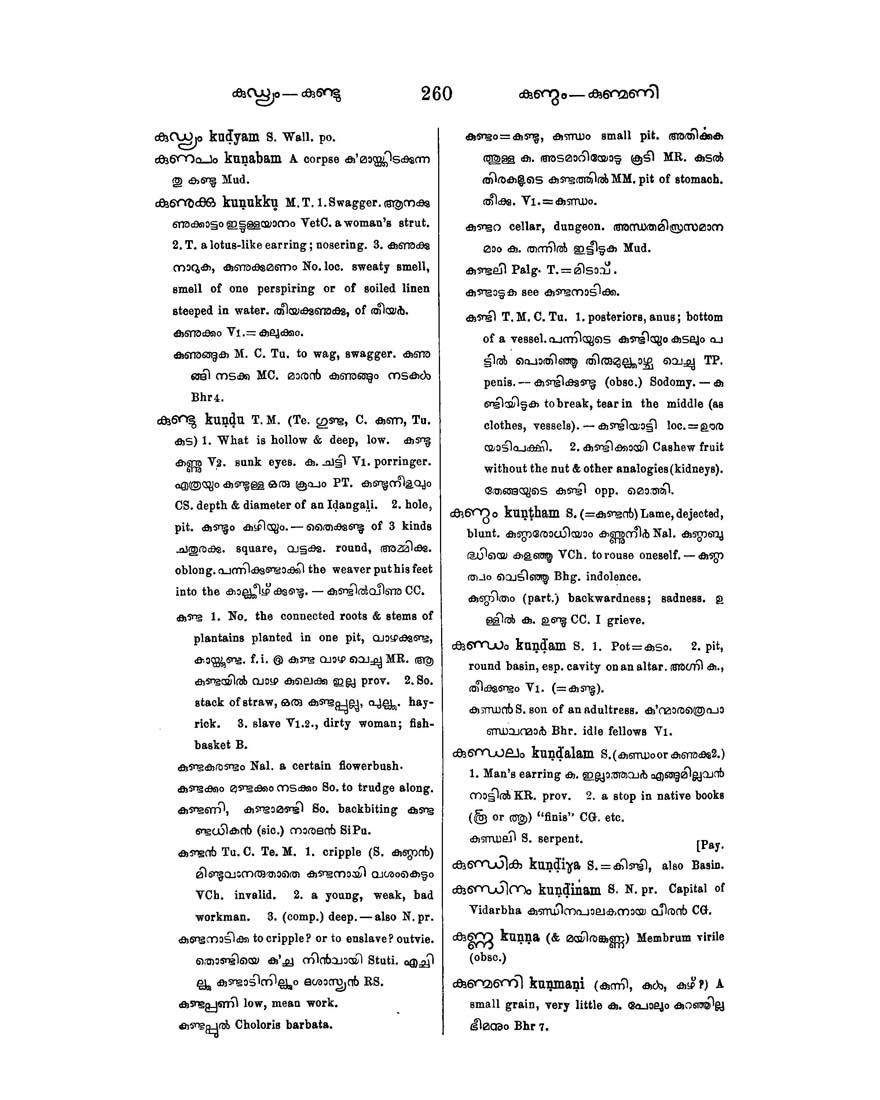 Columbia University Libraries A Malayalam And English Dictionary
