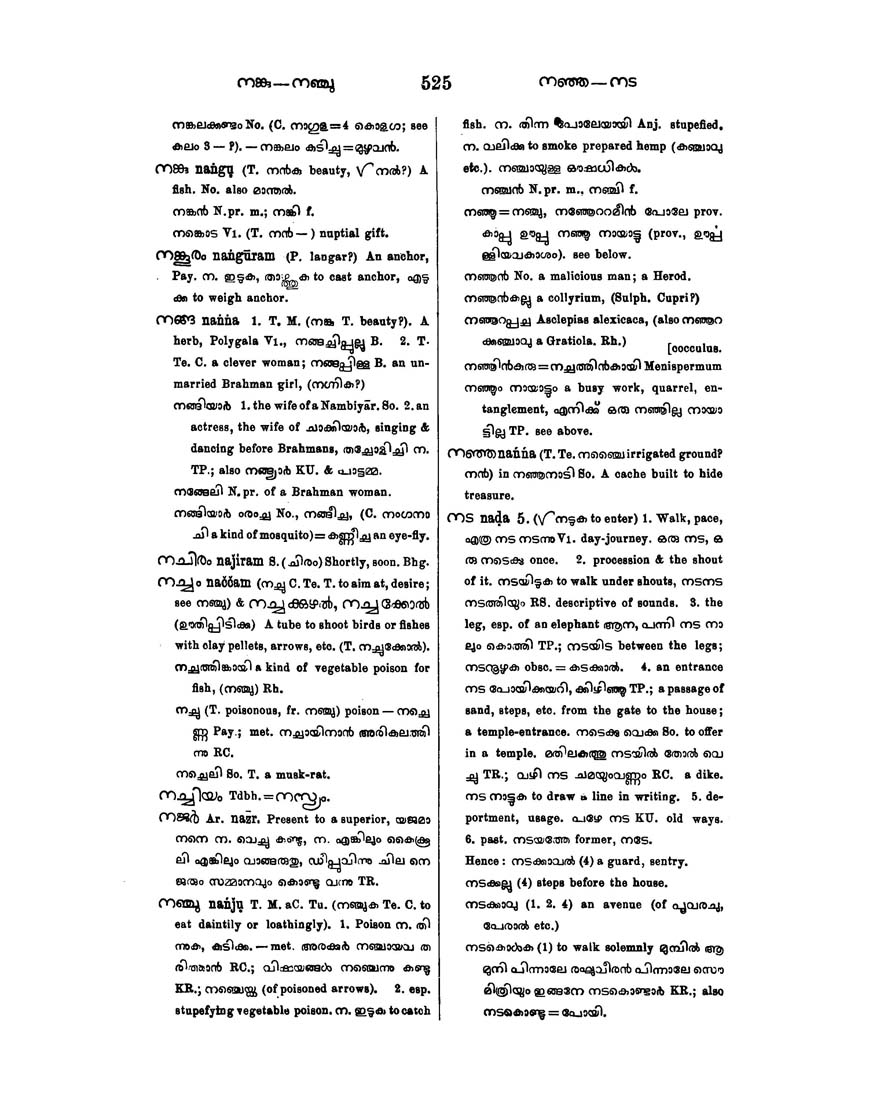 Columbia University Libraries A Malayalam And English Dictionary