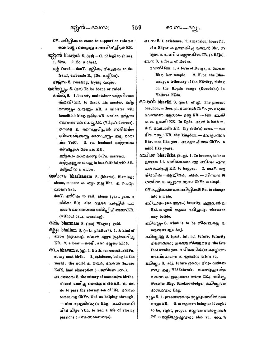 Columbia University Libraries A Malayalam And English Dictionary