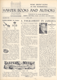 Harper Books and Authors, April, 1957. [Harper & Brothers Records]