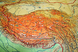 Tibetan Map