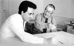 Santiago Calatrava and Felix Candela