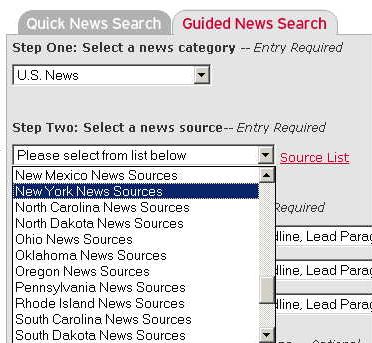 Choose a source