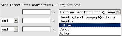 For a full text search remember to change this setting!