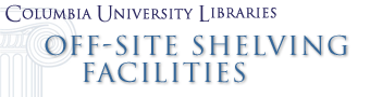 Off-site Shelving Facilities