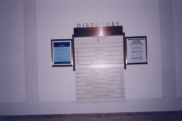 Floor Directories