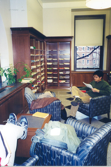 Periodicals Reading Room (rm 404 - after renovation)</