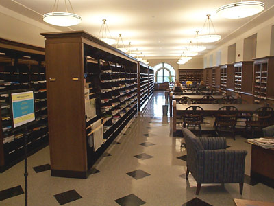 Periodicals & Microforms Reading Room