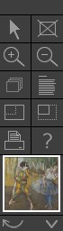 Image Workspace Toolbar