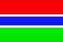 Small Gambia flag