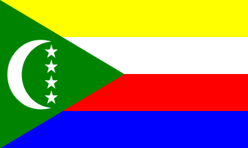 Small Comoros flag