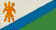 Small Lesotho flag
