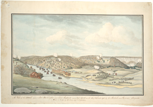 Attack against Fort Washington, 1776 (NYPL 54309)