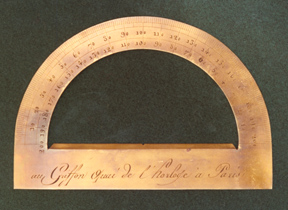 metric protractor