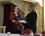 Laurel Brown at HSS Award Ceremony
