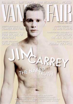  Carrey on Actor Jim Carrey  Photographed By Annie Leibovitz