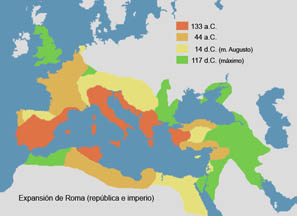 expansión romana