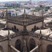 Sevilla: catedral techo