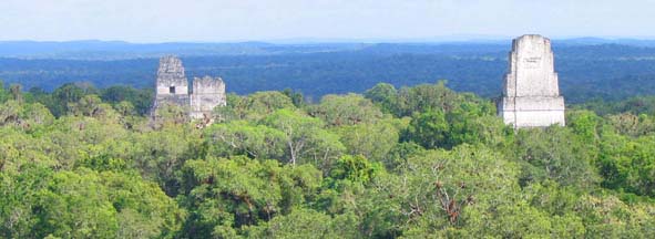 templos Tikal panorámica