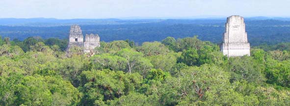 templos Tikal panorámica