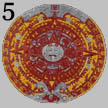 Piedra del Sol colores