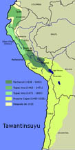 mapa incas