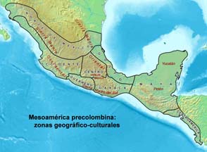 mapa Mesoamérica