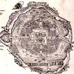 mapa Tenochtitlán (Nuremberg 1524)