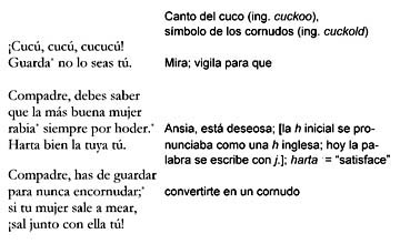 romance Encina - texto