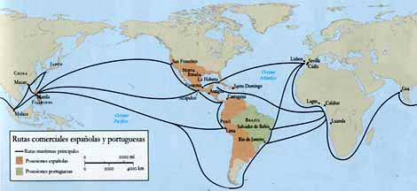 rutas comerciales