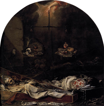 Valdés Leal "Finis gloriae mundi"