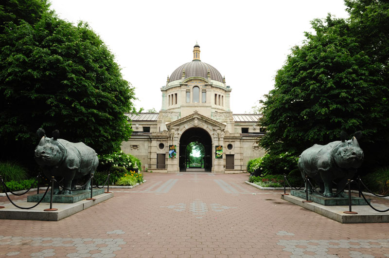 South side of Zoo Center, formerly known as the Elephant House