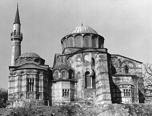 Historic Photographs of the Kariye Camii from- the German Archaeological Institute in Istanbul.