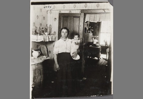 Hiram Myers, <em>Mother with Baby in Swaddling Clothes</em>, ca. 1917, Gelatin silver print