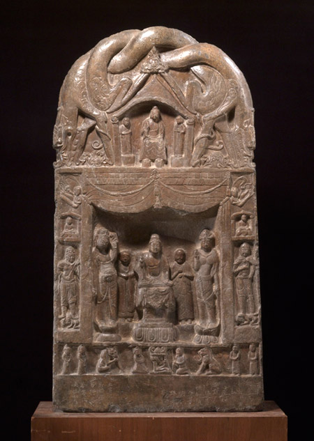   Votive Stele, Tang dynasty (618-906)