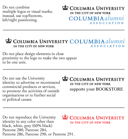 How Not to Use the University Identity