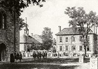 Columbia's First Home Trinity Church Schoolhouse