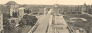 Panoramic view of campus from Broadway, 1913