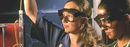 Engineering students work in a laboratory.