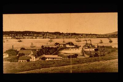 Newburgh from Fishkill Landing (now Beacon)