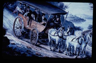 Travelers in a Coach