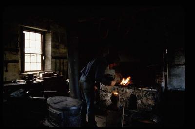 Blacksmith at Smith's Cove