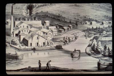 D and H Canal at Le Fever Falls