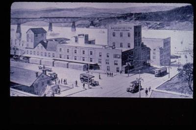Reynold's Grain Merchant Building in Poughkeepsie