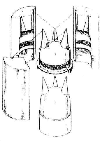 Line Drawing of Bronze Vessel
